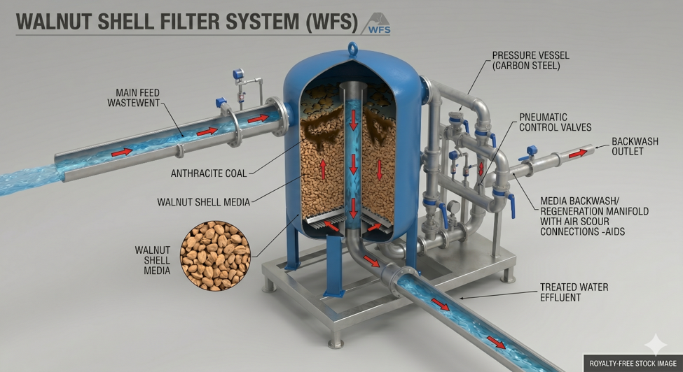 Walnut Shell Filters