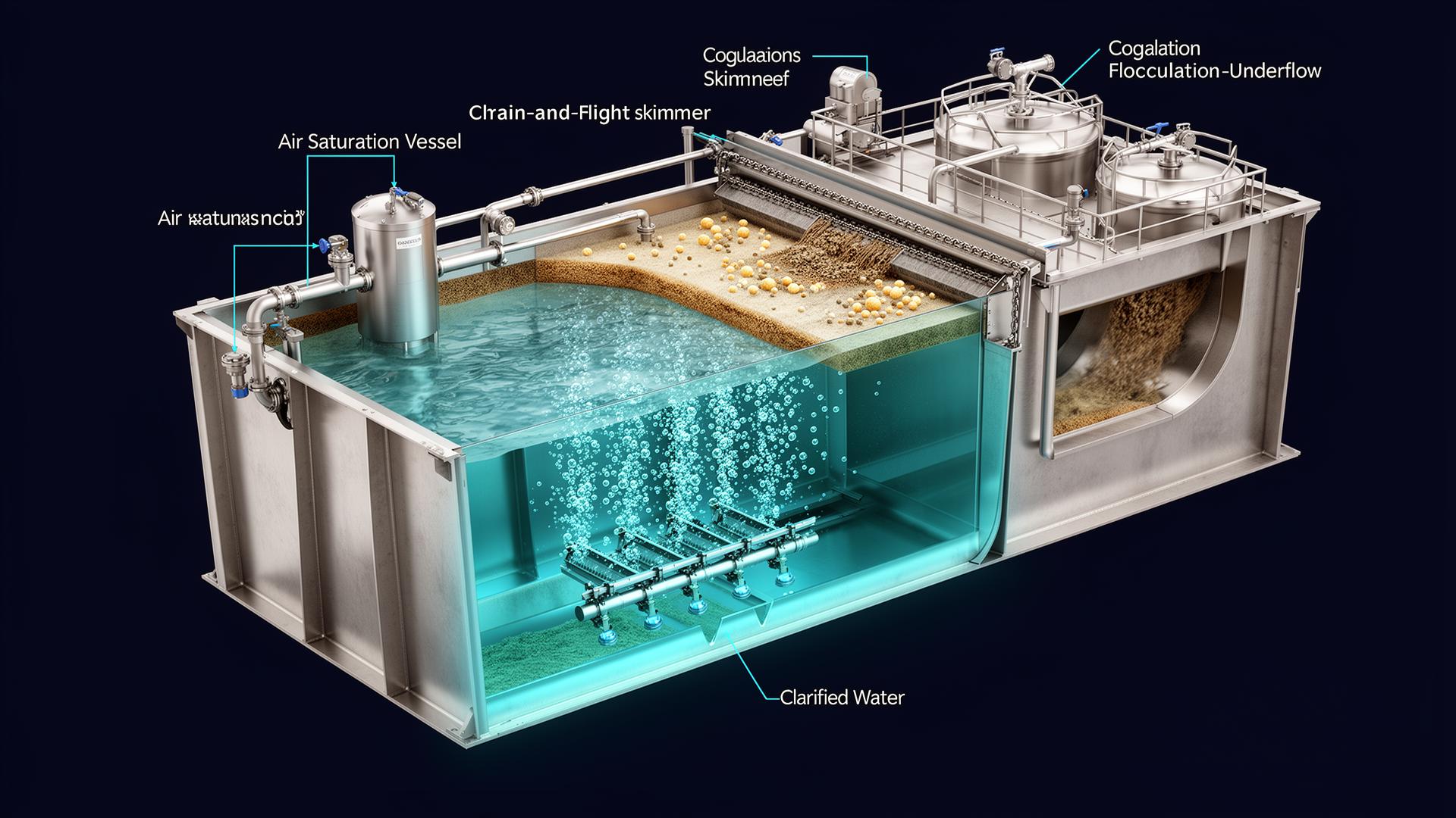 AquaClear™ DAF / DGF / IGF System water treatment equipment