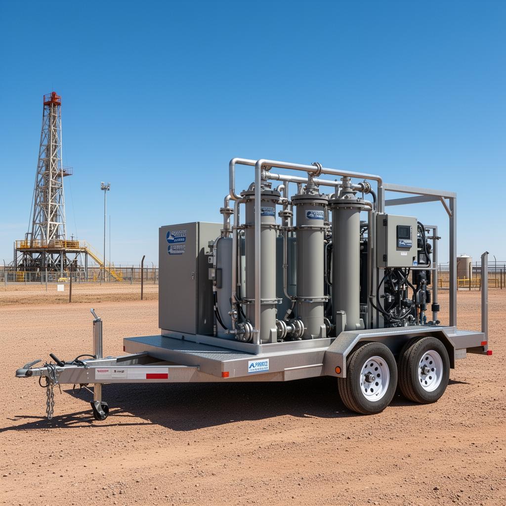 Micro Skid modular rental treatment equipment