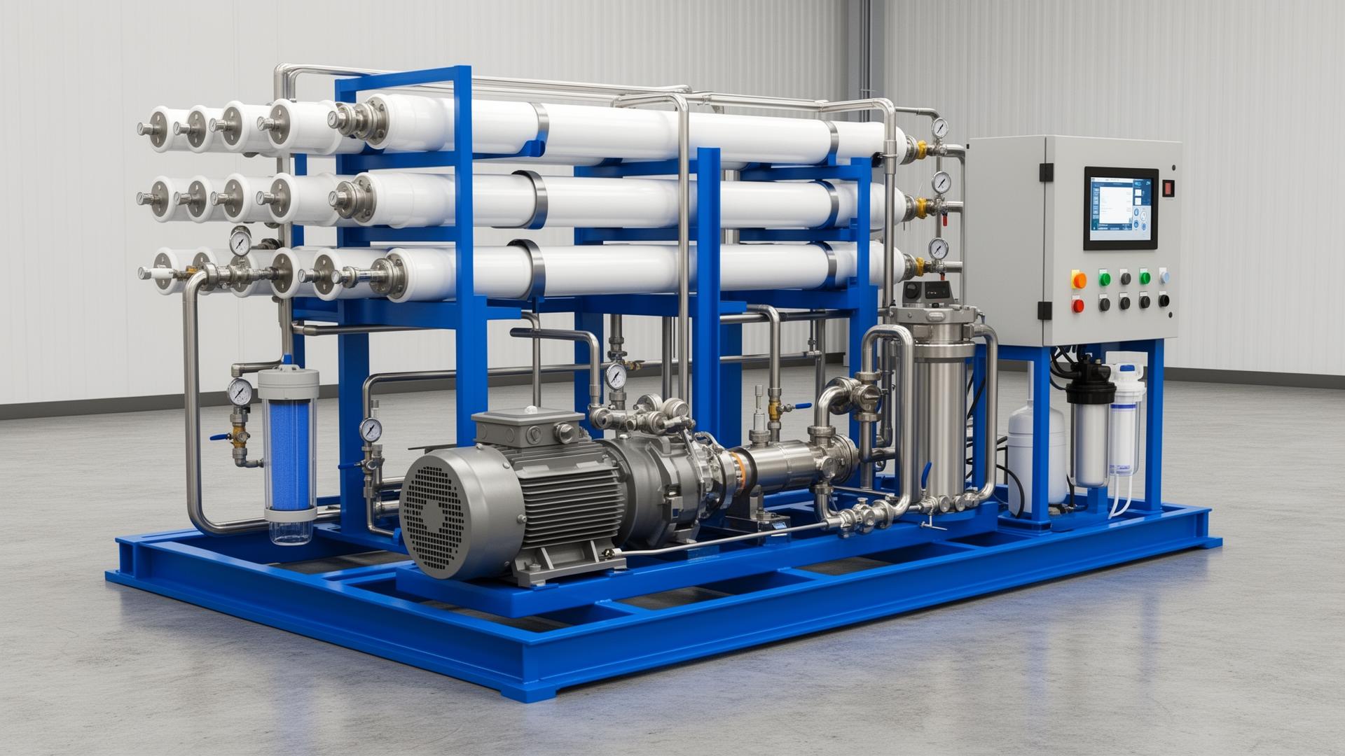 NanoFlow™ RO Desalination Skid water treatment equipment